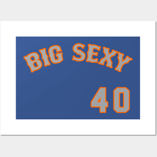 Bartolo Colon Big Sexy Mets Jersey Posters and Art